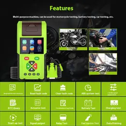 Motorcycle Fault Code Diagnostic Tool with Data Display
