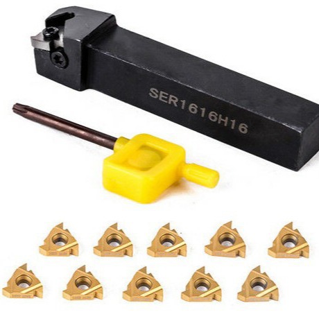 SER1616H16 CNC Knife Back 10 Pieces 16ER AG60 Blade 1 Wrench