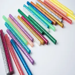 Colorful Gold Leaf Colorful Luminous Hot Melt Glue Stick