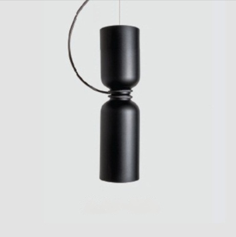 Modern Aluminum Double Light Source Retro Restaurant Decoration Chandelier
