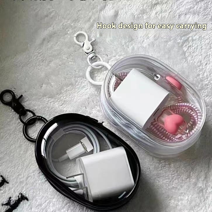 Data Cable Storage Transparent Bag Out Digital Charger