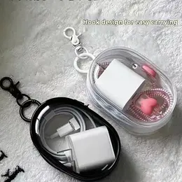 Data Cable Storage Transparent Bag Out Digital Charger