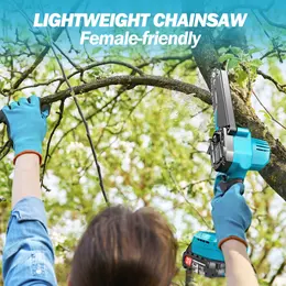 Household Small Handheld Wireless Rechargeable Lithium Electric Saw Logging Electric Saw