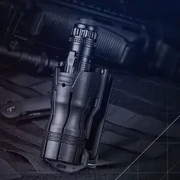 360-degree Rotating V6 Tactical Torch Quick Pull Sleeve