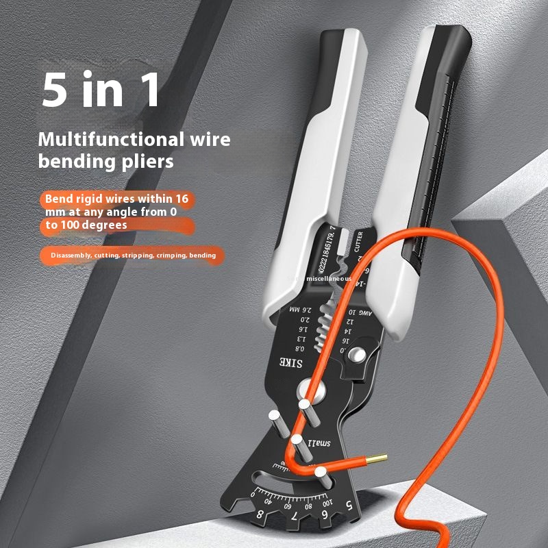 Multifunctional Line Pressing Wire Stripper For Electrician