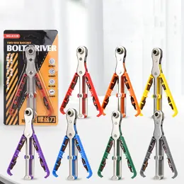 Product image of Two-way Multifunctional Ratchet Screwdriver Flat Head Screwdriver Head Set