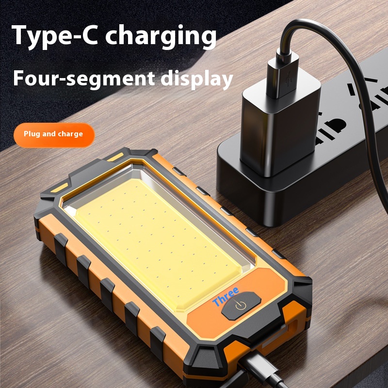 Multifunctional Work Light Far And Near Double Light Emergency Outdoor Lighting Magnetic Suction