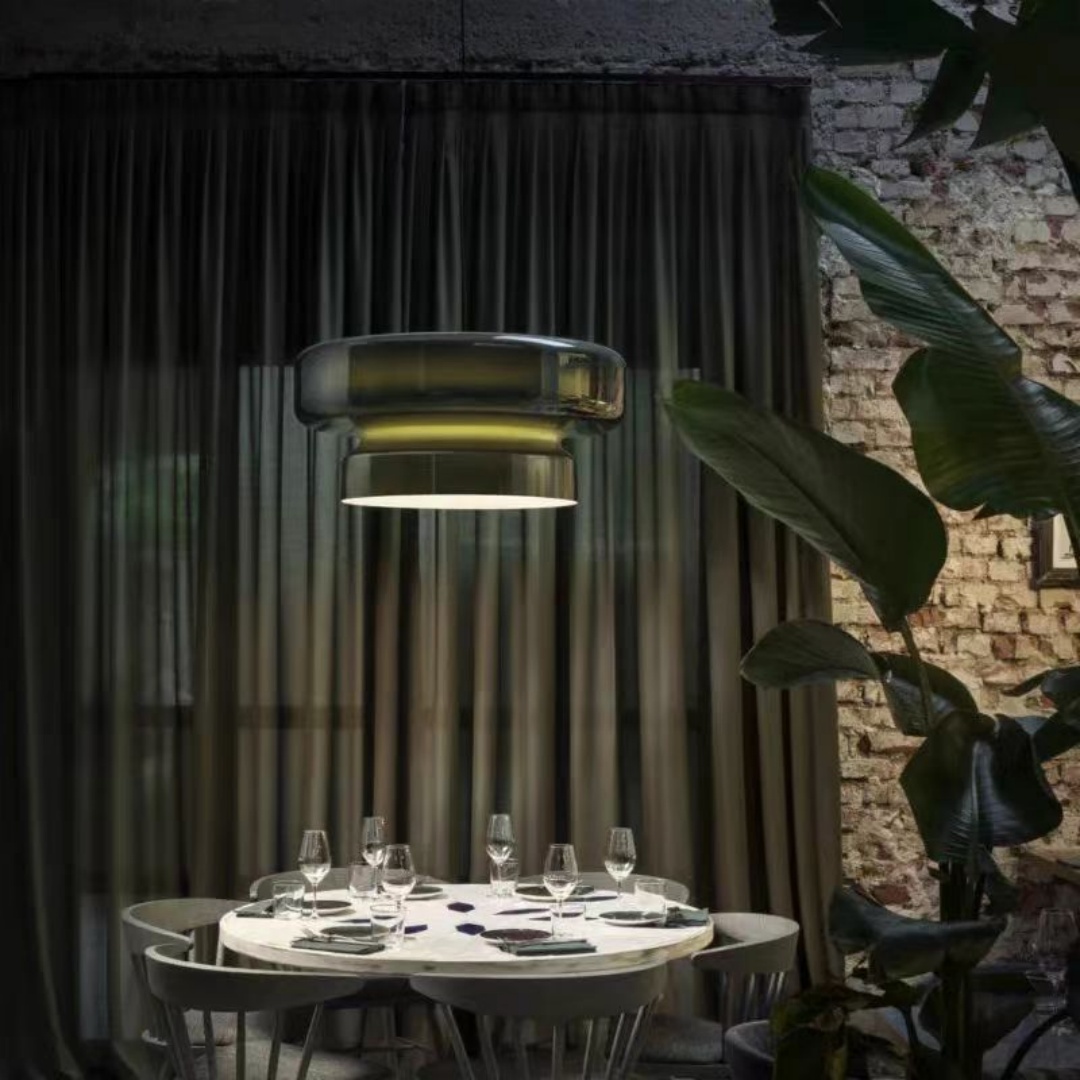 New Fashion Western Restaurant Bar Bedroom Glass Chandelier