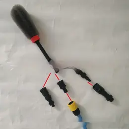 Quick Plug High-pressure Car Wash Wheel Hub Brush