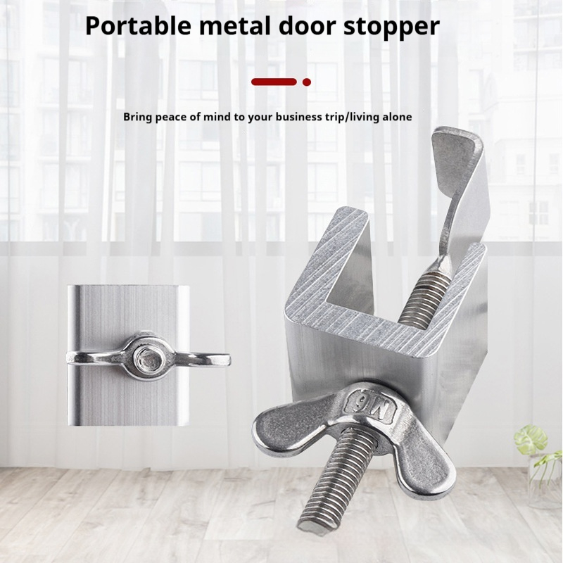 Door Stopper Portable Hotel Security Card Shackle Security Lock Against Predators