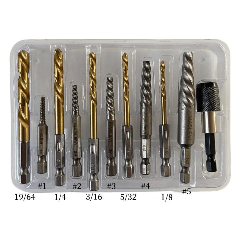 Household Hexagonal Handle Screw Extractor Suit