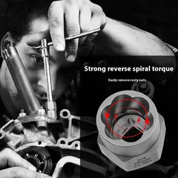 Reverse Tooth Sleeve Rust Damage Screw Extractor