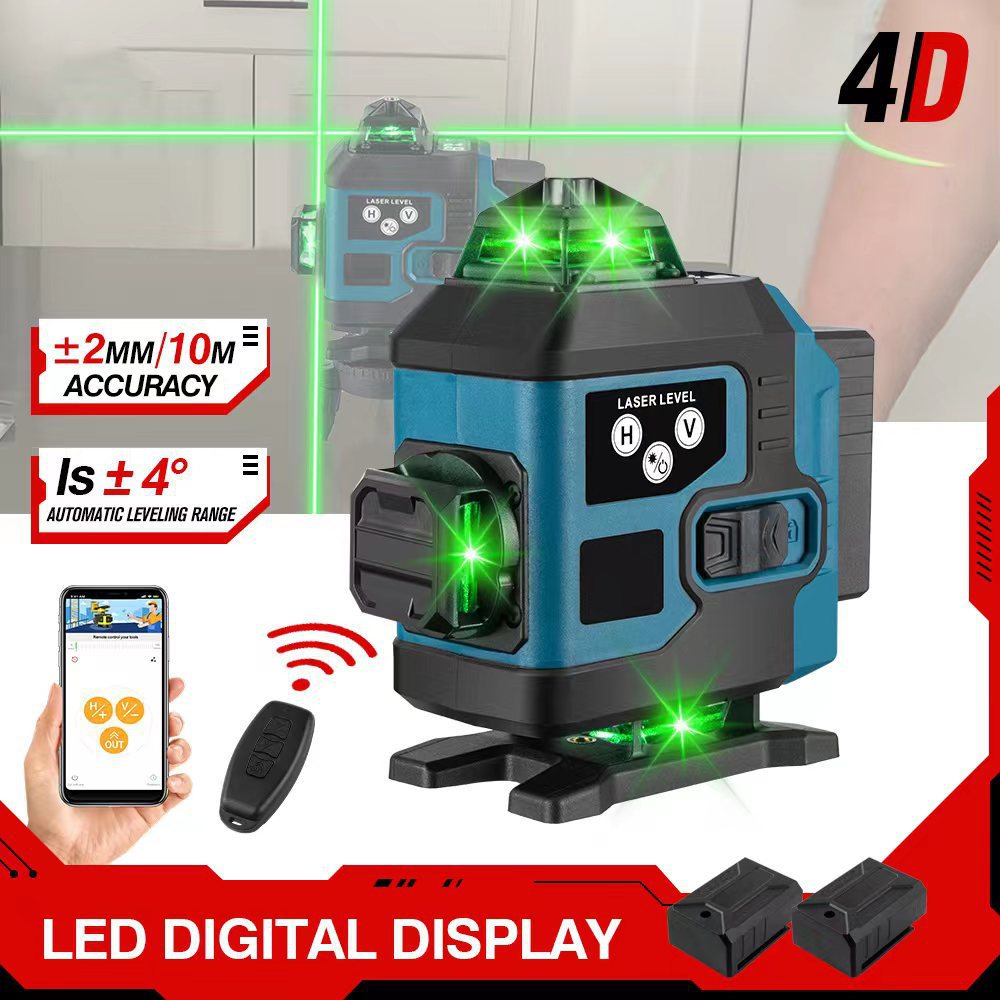 16-line Infrared Level High-precision Floor-mounted Portable Level