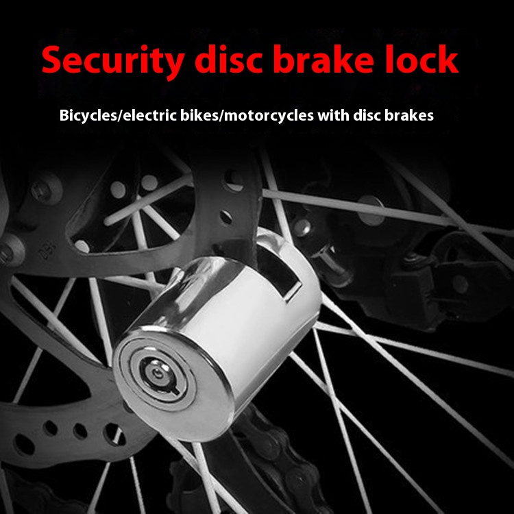 Portable Home Bicycle Disc Brake Lock