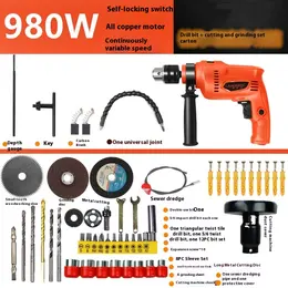 Multifunctional Household Impact Drill Electric Screwdriver Electric Screwdriver Tool