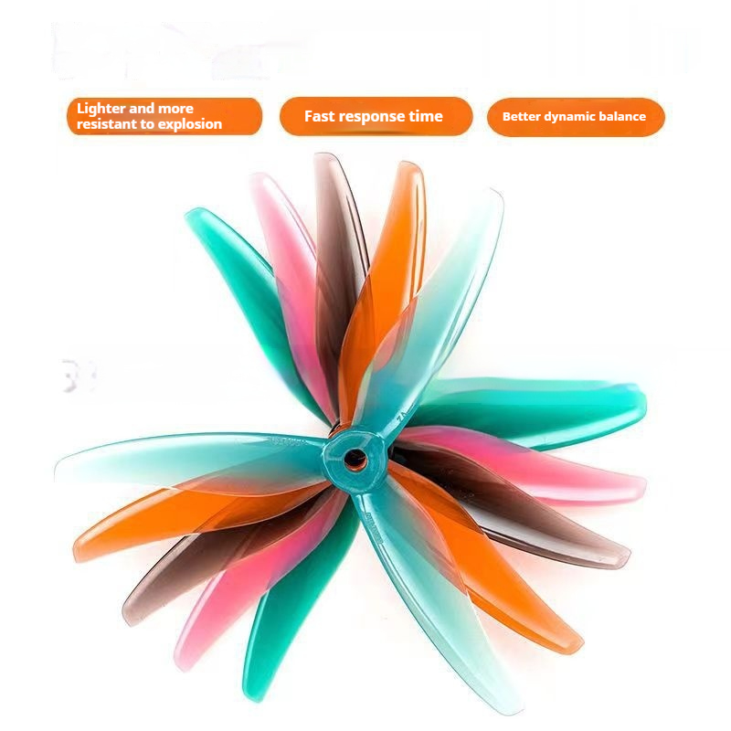 Spiral Three-leaf Paddle High Efficiency Racing Flower Flying Paddle Blade