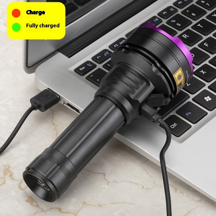 SV83 High Power 365 Black Light Bulb Flashlight