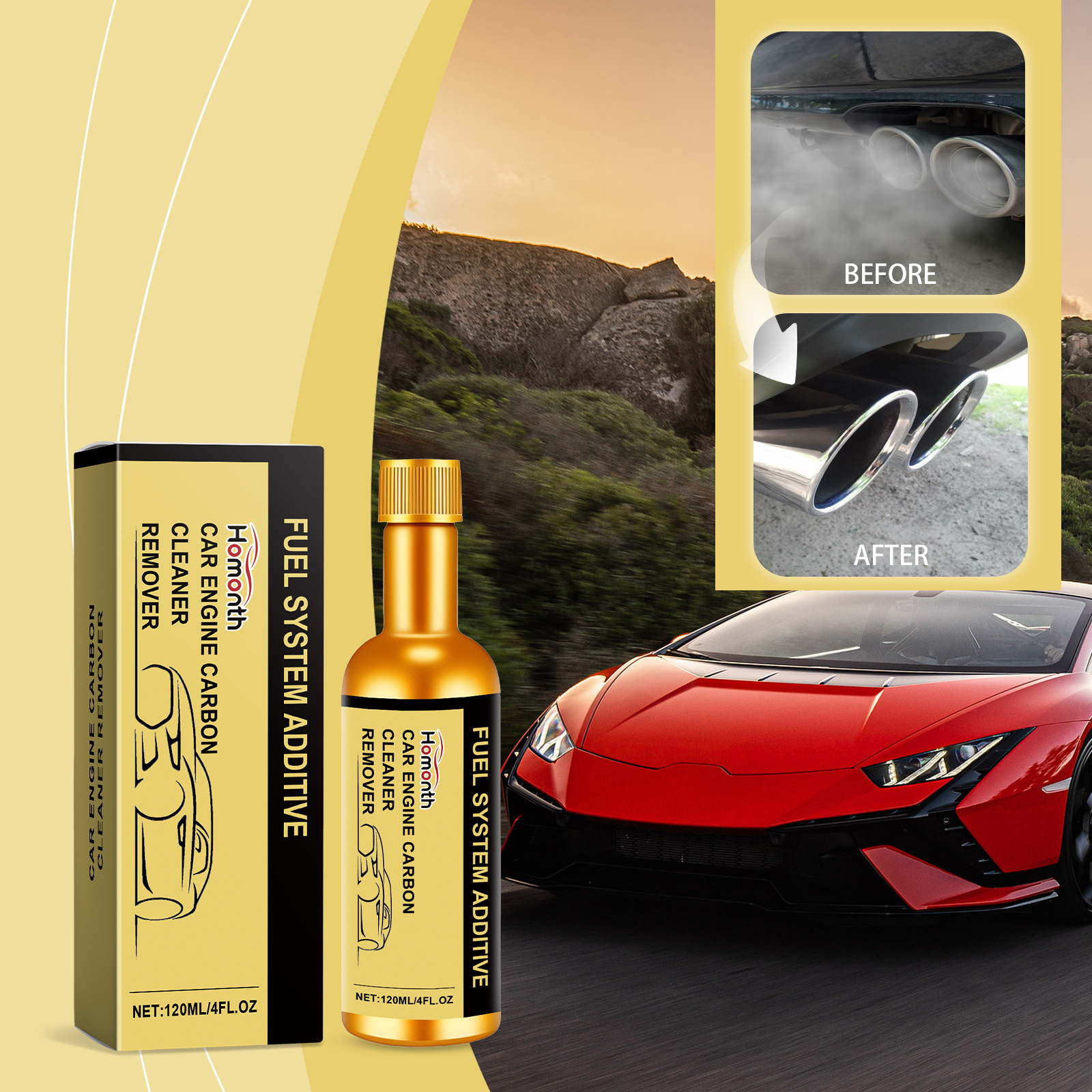 Car Engine Carbon Cleaning Remover