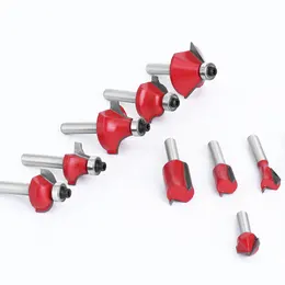 Router Bits Set Trimmer Engraving Machine Tungsten Steel Alloy Cutter Head
