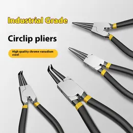 Industrial Super Hard Circlip Pliers 7-inch Auto Repair Tools