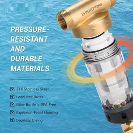 Pure Copper Household Backwash Large Flow Filter