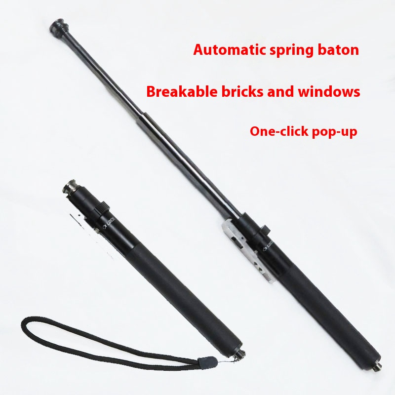 Automatic Spring Vehicle-mounted Self-defense Expandable Baton
