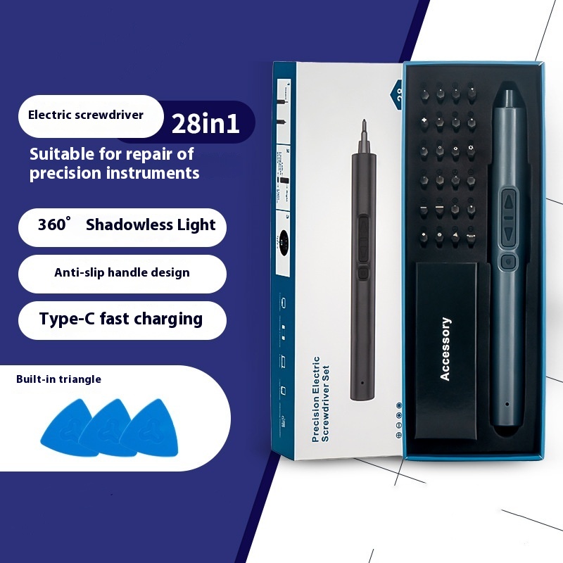 Rechargeable 28-in-1 Mini Electric Screwdriver