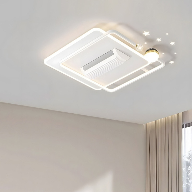 Leafless Fan Lamp Ceiling Luminaire Surface Mounted Luminaire