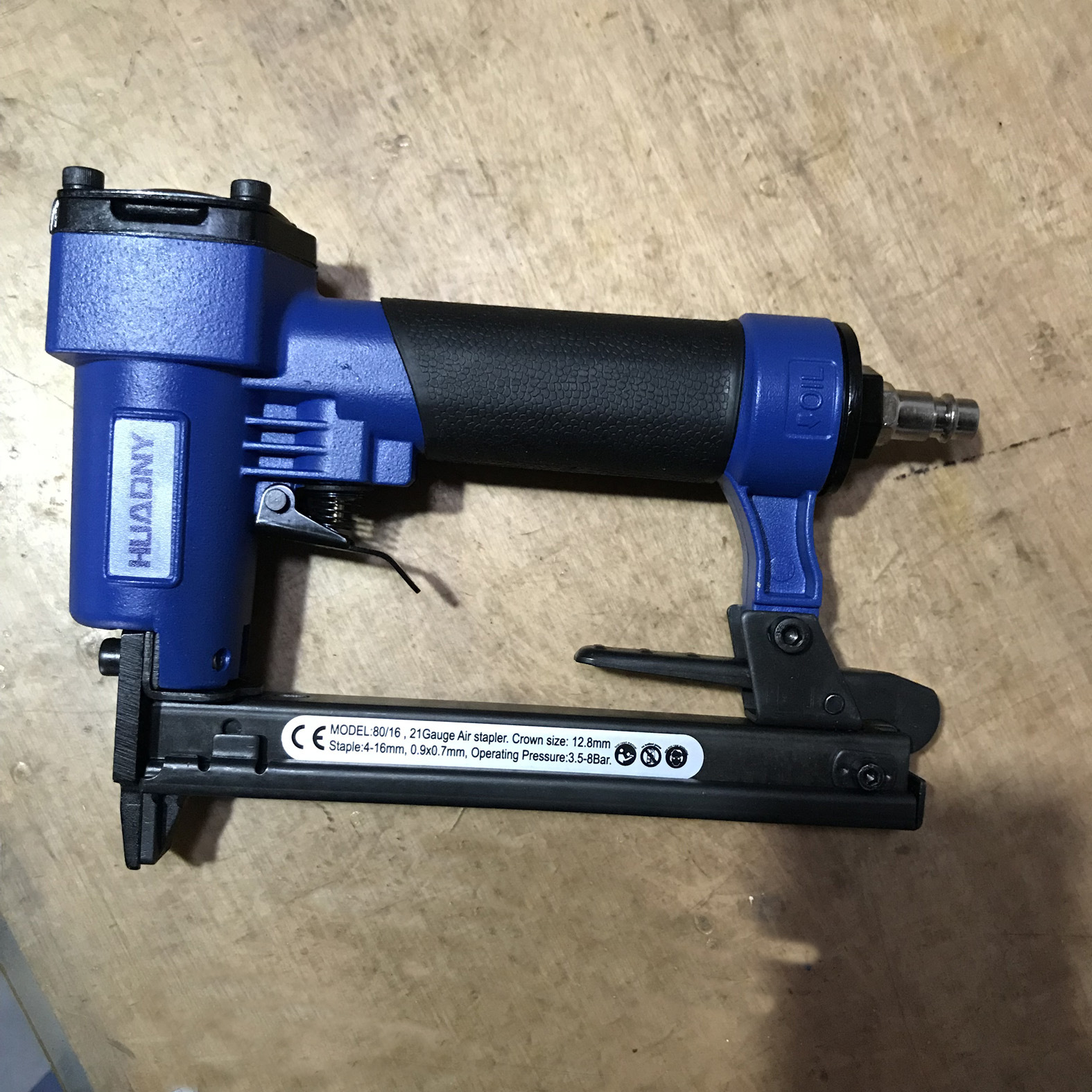 Air Compressor Home Decoration High-speed Work U-type Pneumatic Strip Nail Gun