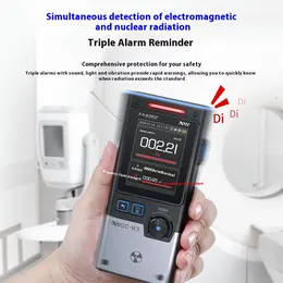Electromagnetic Nuclear Radiation Detector Dose Alarm Apparatus Geiger Tube