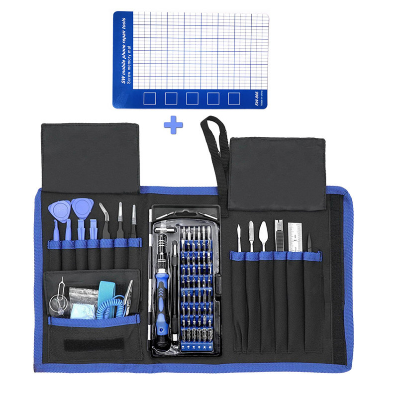Multi-function Screwdriver Set 80-in-one Manual Combination Kit Disassembly Maintenance Household