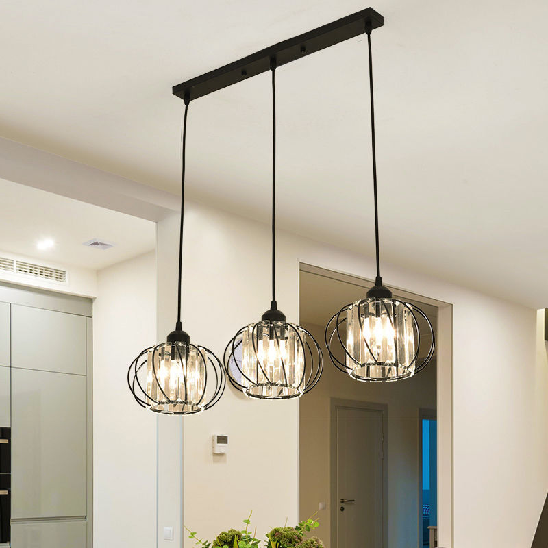 Three-head Simple Dining-room Lamp Nordic Light Luxury