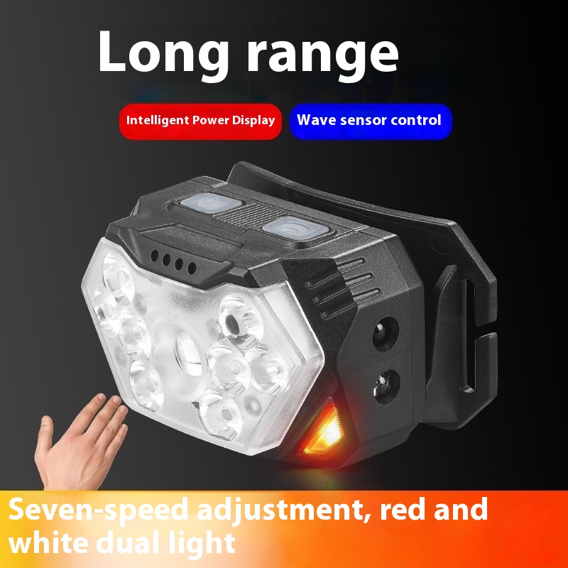 Outdoor Night Fishing Waterproof Headlight