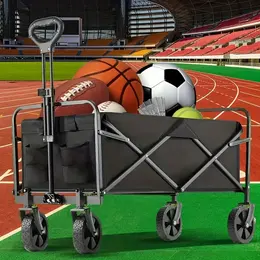 Shopping Cart Collapsible Foldable Garden Wagon Cart Heavy