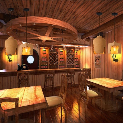 LOFT Retro Creative Individual Cement Chandelier