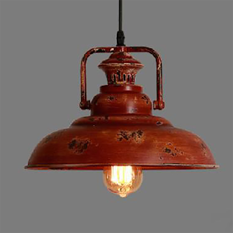 Personalized Coffee Restaurant Single-head Pot Cover Chandelier