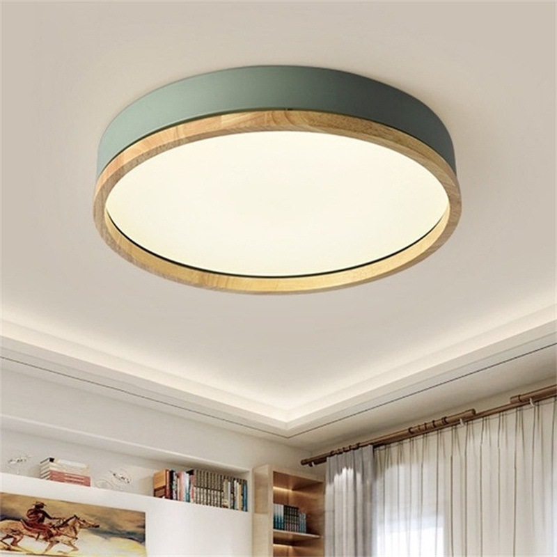 Round Acrylic Bedroom Study Ceiling Lamp