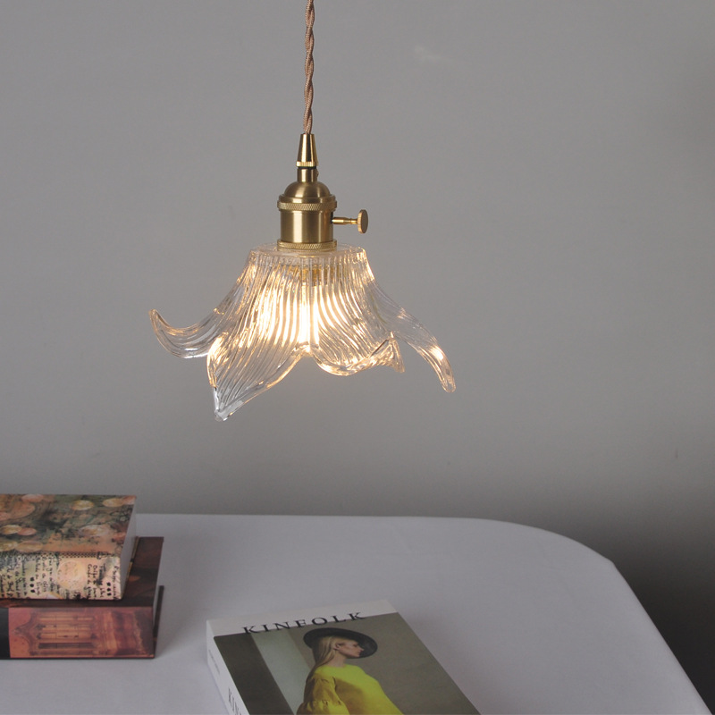 Nordic Restaurant Modern Simple Hallway Bedroom Lily Small Droplight