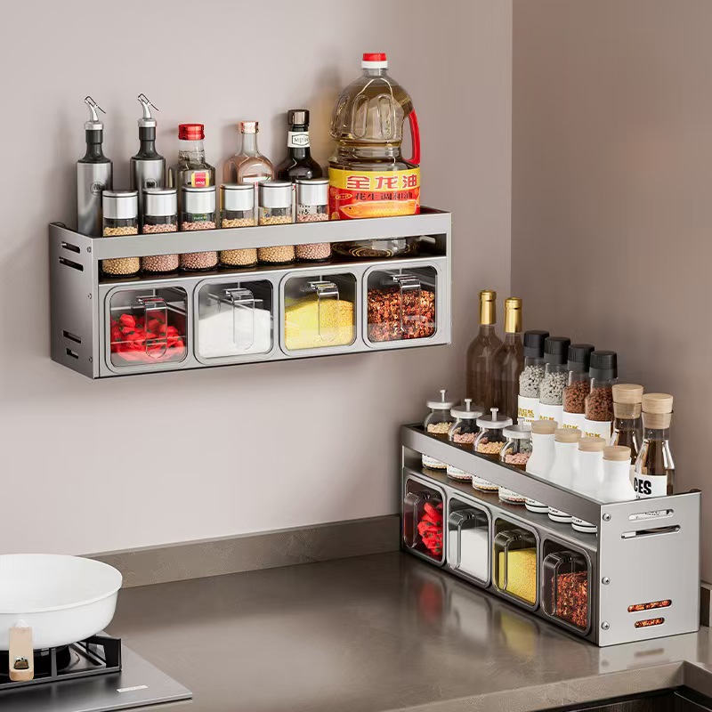 Household Fashion Kitchen Spice Storage Rack