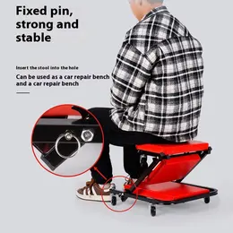 Thickened Multifunctional Car Creeper Repair Work Stool Foldable