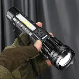 Aluminum Alloy Power Torch Telescopic Zoom