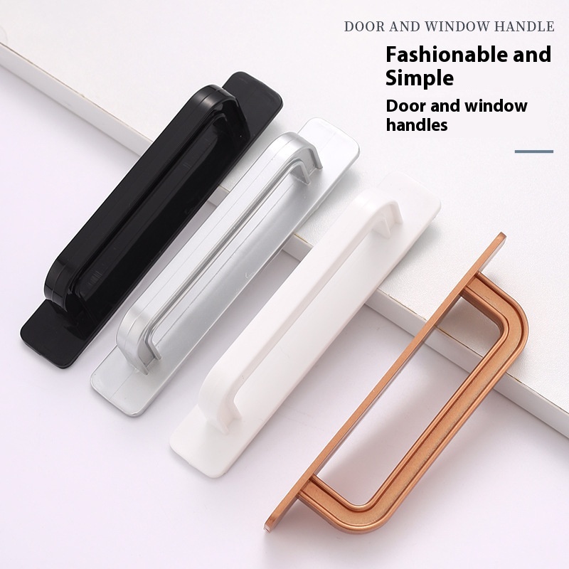 Punch-free Sliding Door Wardrobe Chest Of Drawer Door Handle