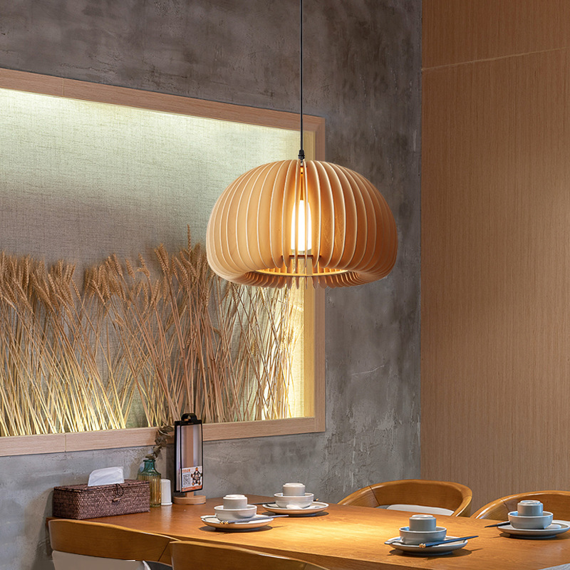 Restaurant Bar Simple Chandelier Retro Japanese Style Bedroom