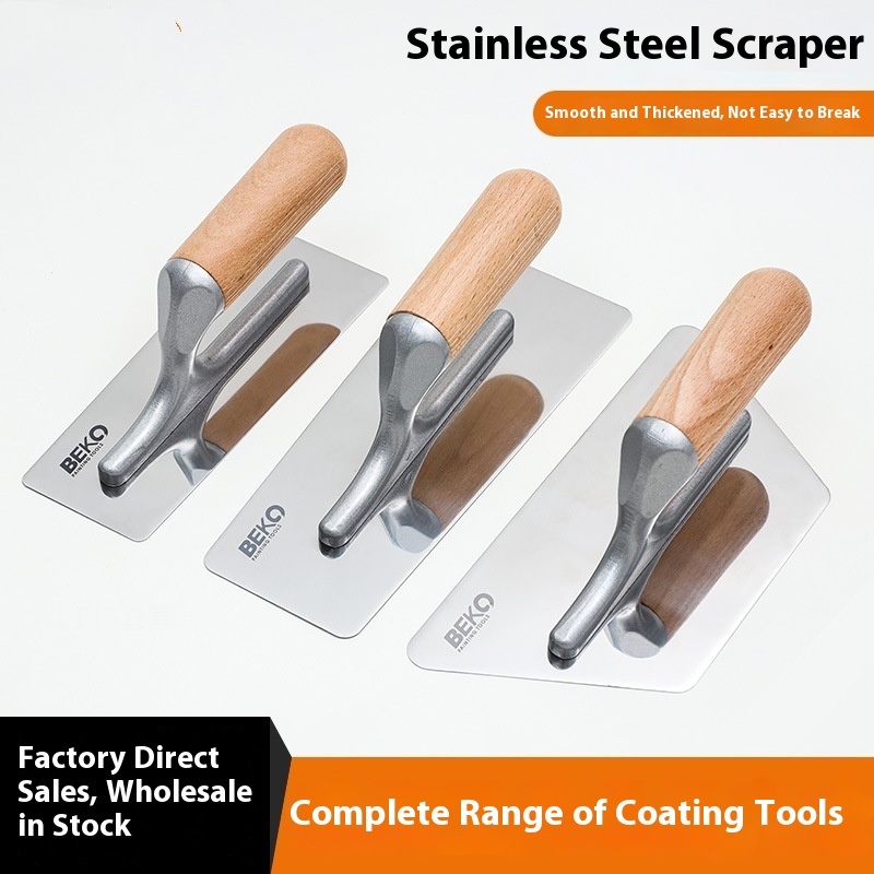 Decorative Floor Wall Putty Stainless Steel Scraper