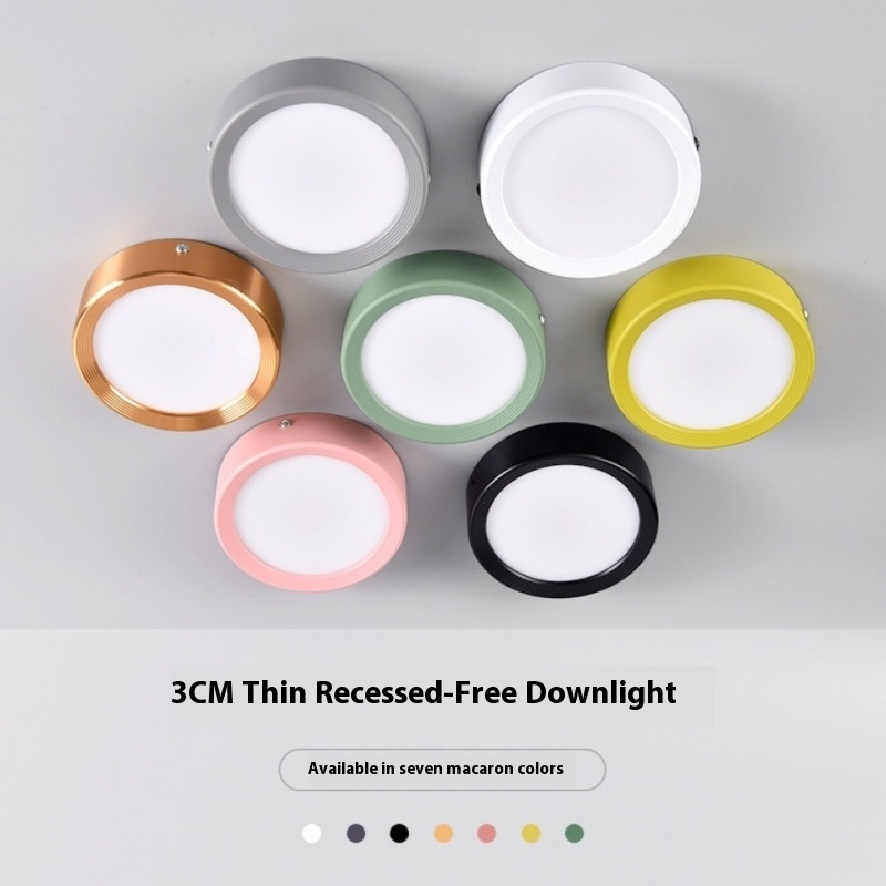 Led Ultra-thin Surface Mounted Downlight Bedroom Aisle Light