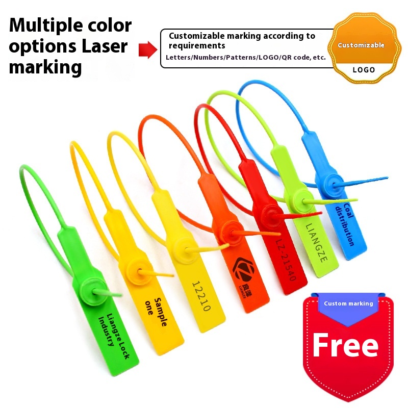 Disposable Plastic Sealed Container Special Plastic Lead Seals Belt