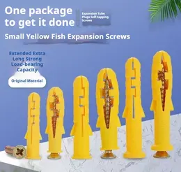Little Yellow Croaker Plastic Expansion Bolts Nylon Expansion Pipe