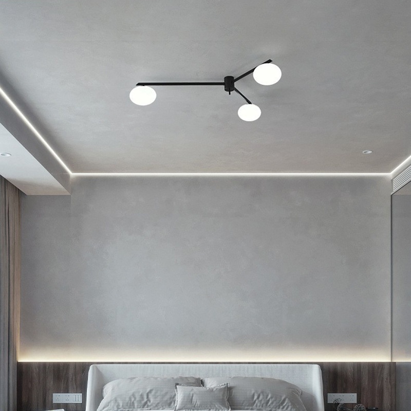 Copper Living Room Study Corridor Bedroom Dining Room Ceiling Lamp
