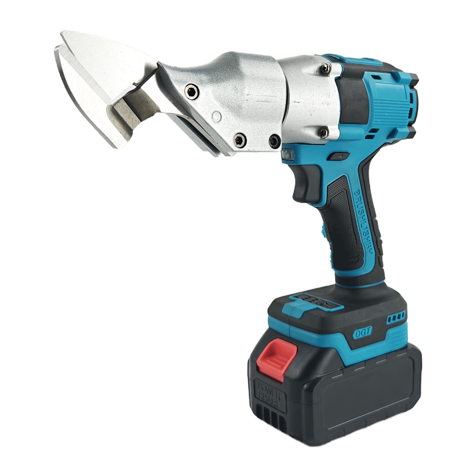 21v Lithium Battery Brushless Sheet Metal Shears High Speed Electric Clippers