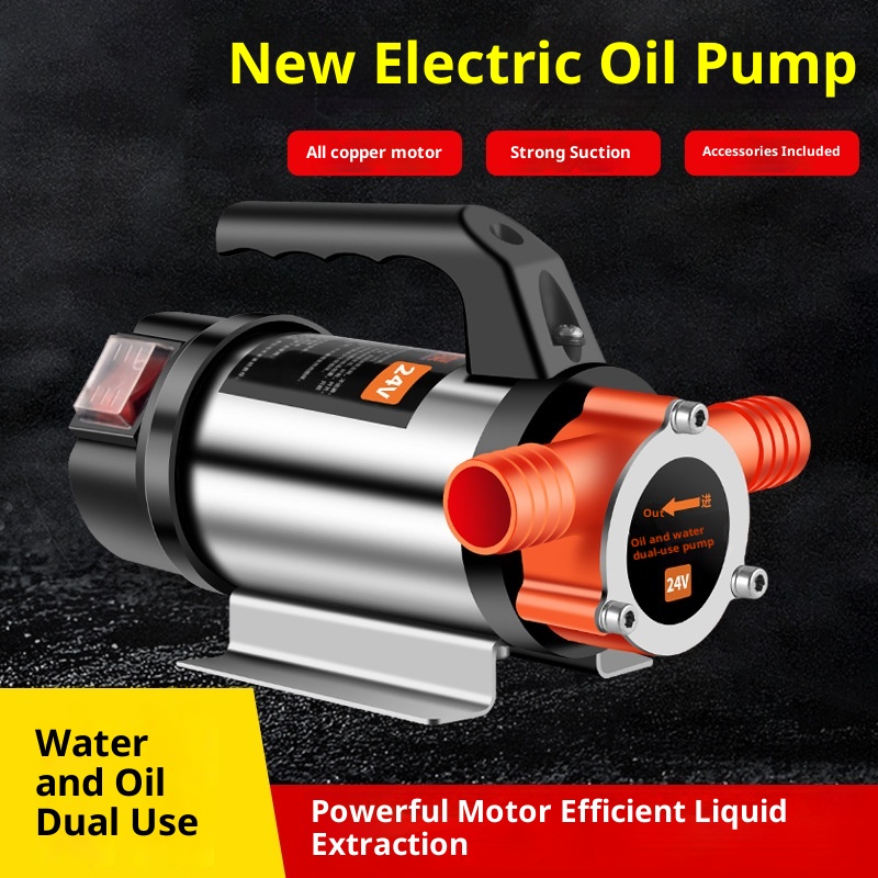 24V DC Pumping OilPump Oil-water Dual-use